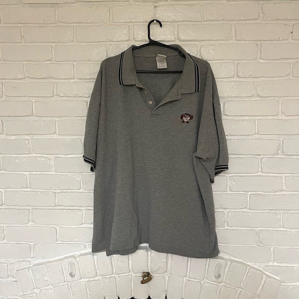 Vintage Warner bros. Tanzanian devil polo